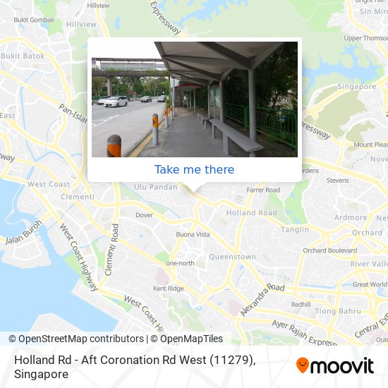 Holland Rd - Aft Coronation Rd West (11279) map