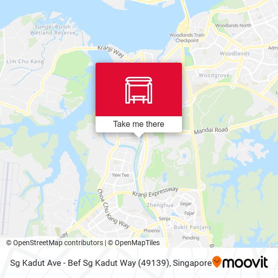Sg Kadut Ave - Bef Sg Kadut Way (49139) map