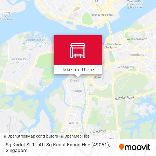 Sg Kadut St 1 - Aft Sg Kadut Eating Hse (49051) map