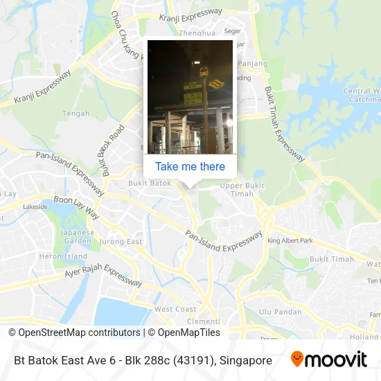 Bt Batok East Ave 6 - Blk 288c (43191)地图