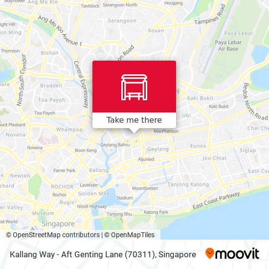 Kallang Way - Aft Genting Lane (70311) map