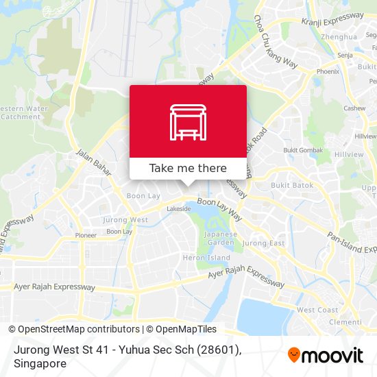 Jurong West St 41 - Yuhua Sec Sch (28601) map