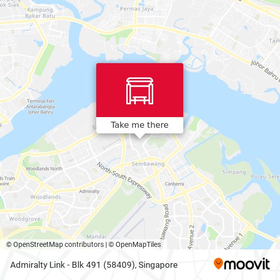 Admiralty Link - Blk 491 (58409) map