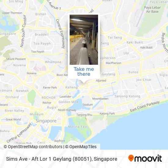 Sims Ave - Aft Lor 1 Geylang (80051) map