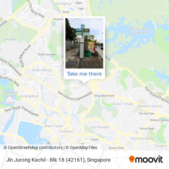 Jln Jurong Kechil - Blk 18 (42161)地图