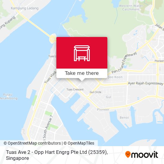 Tuas Ave 2 - Opp Hart Engrg Pte Ltd (25359)地图