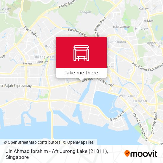 Jln Ahmad Ibrahim - Aft Jurong Lake (21011) map