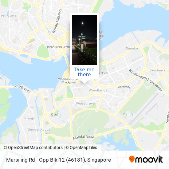 Marsiling Rd - Opp Blk 12 (46181) map