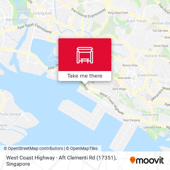 West Coast Highway - Aft Clementi Rd (17351)地图