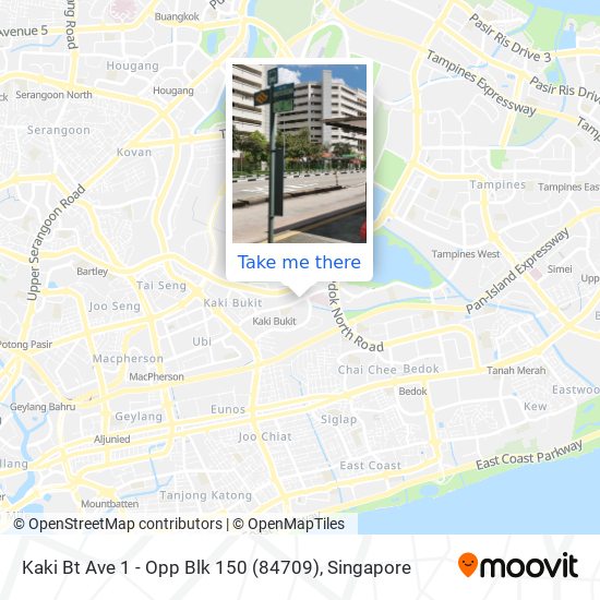 Kaki Bt Ave 1 - Opp Blk 150 (84709) map