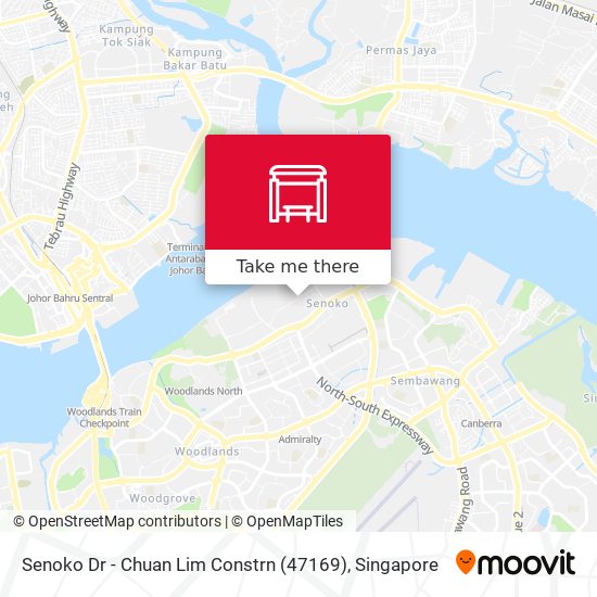 Senoko Dr - Chuan Lim Constrn (47169) map