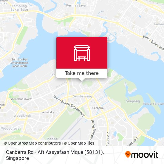 Canberra Rd - Aft Assyafaah Mque (58131)地图