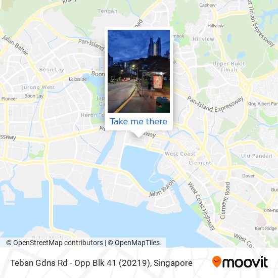 Teban Gdns Rd - Opp Blk 41 (20219)地图