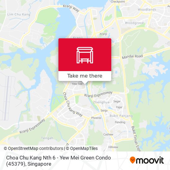 Choa Chu Kang Nth 6 - Yew Mei Green Condo (45379) map