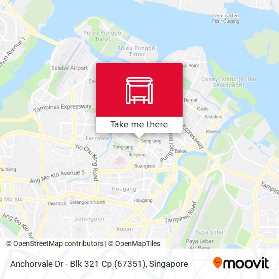 Anchorvale Dr - Blk 321 Cp (67351)地图