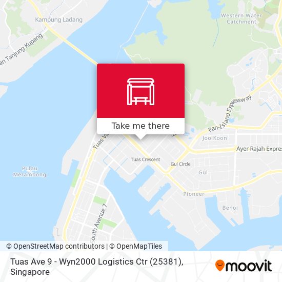 Tuas Ave 9 - Wyn2000 Logistics Ctr (25381) map