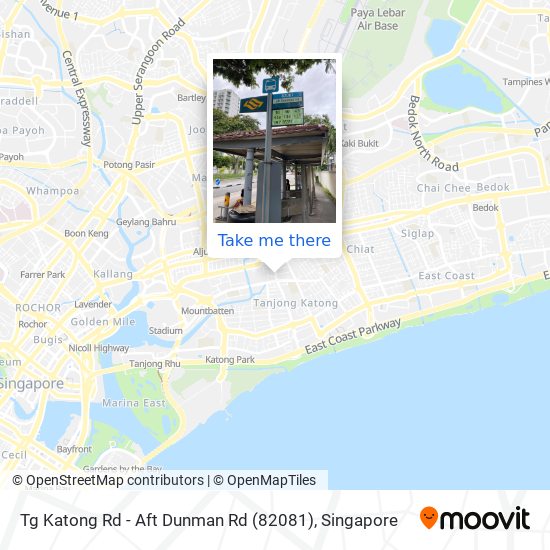 Tg Katong Rd - Aft Dunman Rd (82081) map