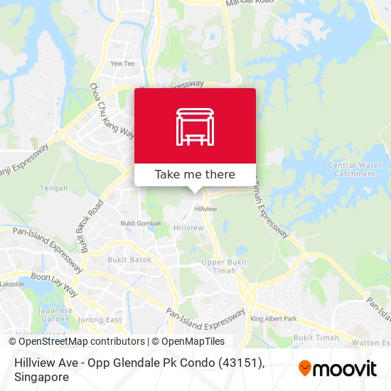 Hillview Ave - Opp Glendale Pk Condo (43151) map