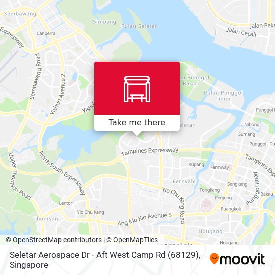 Seletar Aerospace Dr - Aft West Camp Rd (68129) map