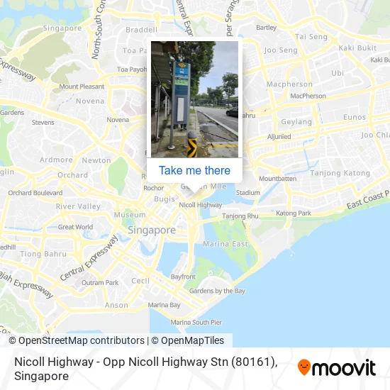 Nicoll Highway - Opp Nicoll Highway Stn (80161)地图