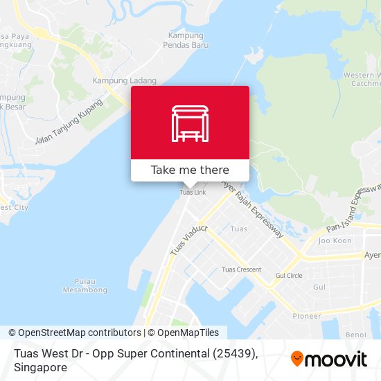 Tuas West Dr - Opp Super Continental (25439) map