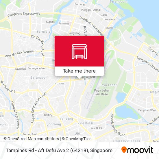 Tampines Rd - Aft Defu Ave 2 (64219) map