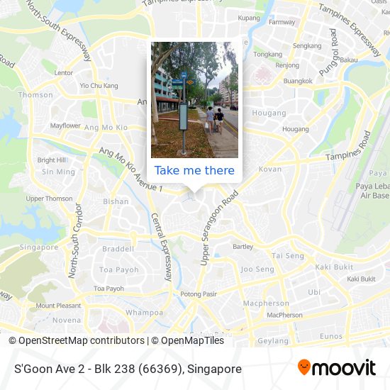 S'Goon Ave 2 - Blk 238 (66369) map
