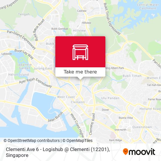 Clementi Ave 6 - Logishub @ Clementi (12201) map