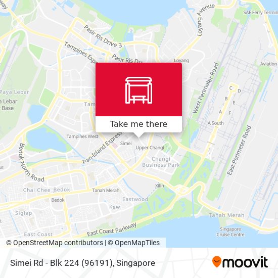 Simei Rd - Blk 224 (96191) map