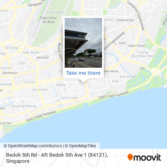 Bedok Sth Rd - Aft Bedok Sth Ave 1 (84121) map