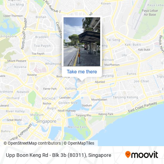 Upp Boon Keng Rd - Blk 3b (80311) map