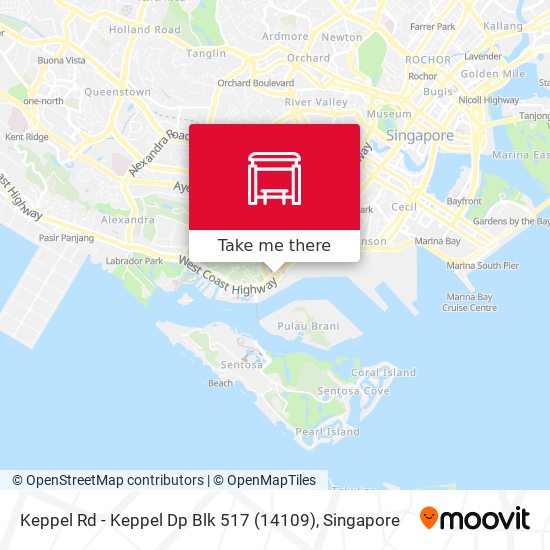 Keppel Rd - Keppel Dp Blk 517 (14109)地图