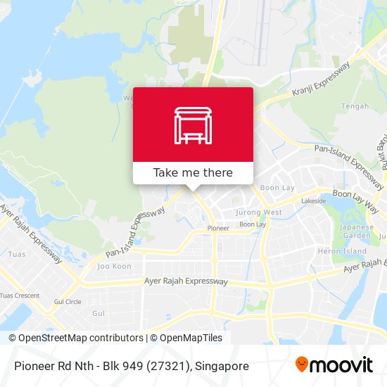 Pioneer Rd Nth - Blk 949 (27321) map