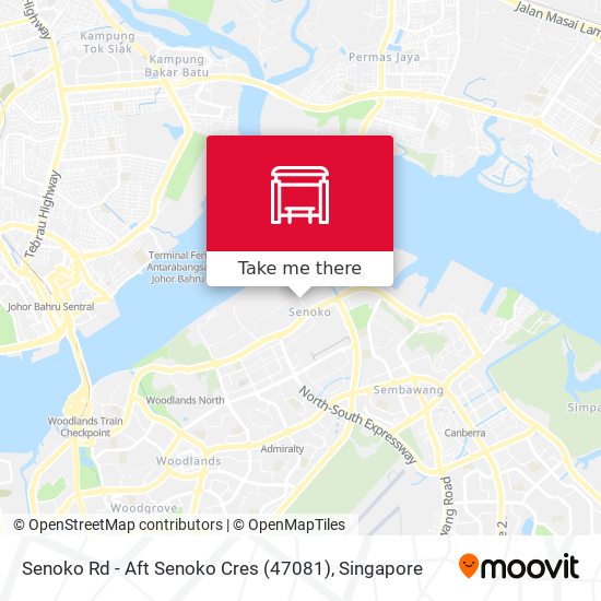 Senoko Rd - Aft Senoko Cres (47081)地图