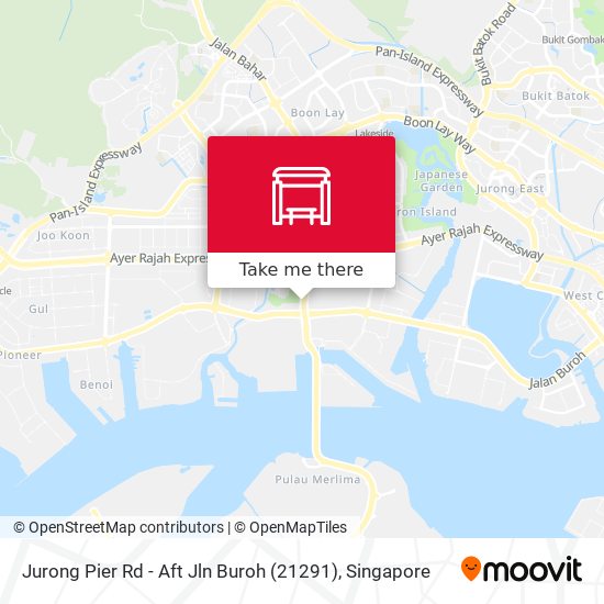 Jurong Pier Rd - Aft Jln Buroh (21291) map
