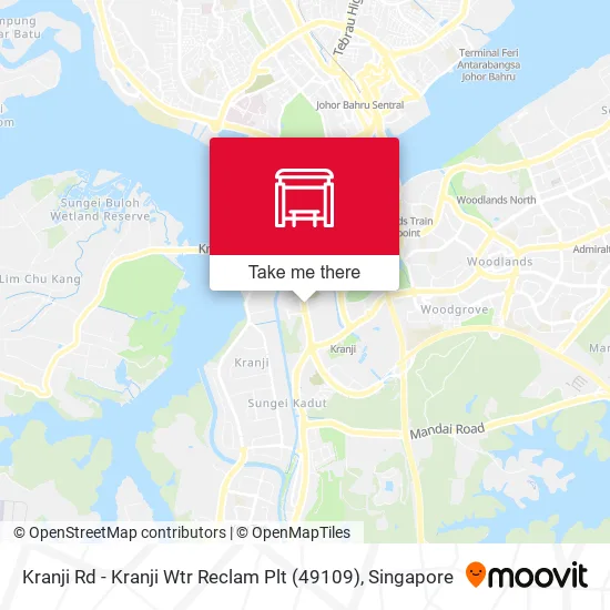 Kranji Rd - Kranji Wtr Reclam Plt (49109)地图