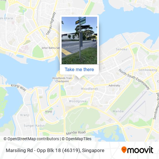 Marsiling Rd - Opp Blk 18 (46319) map