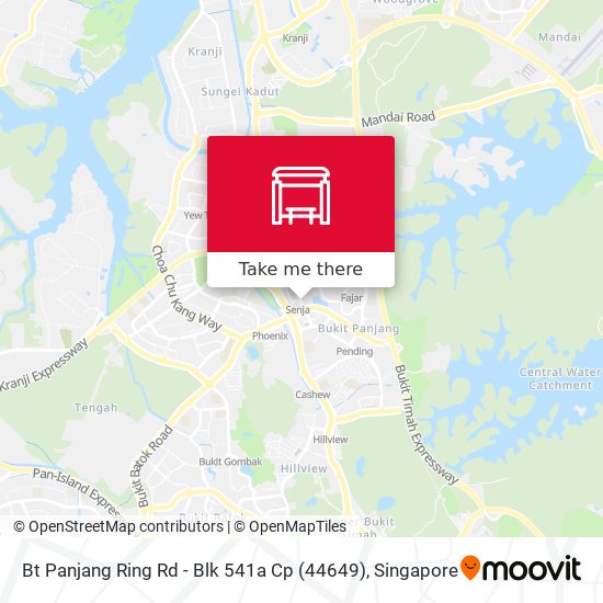 Bt Panjang Ring Rd - Blk 541a Cp (44649)地图