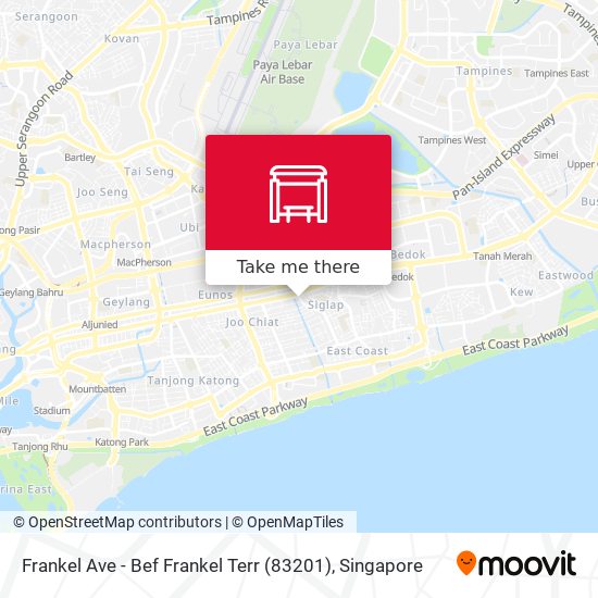 Frankel Ave - Bef Frankel Terr (83201) map