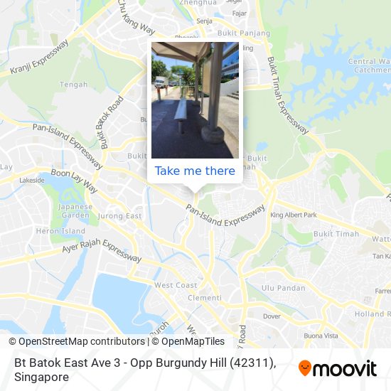 Bt Batok East Ave 3 - Opp Burgundy Hill (42311) map