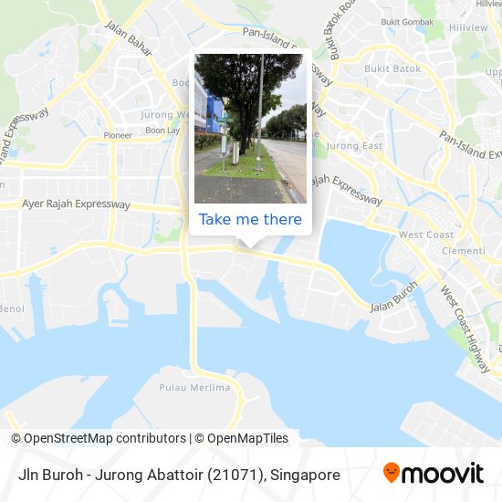 Jln Buroh - Jurong Abattoir (21071) map