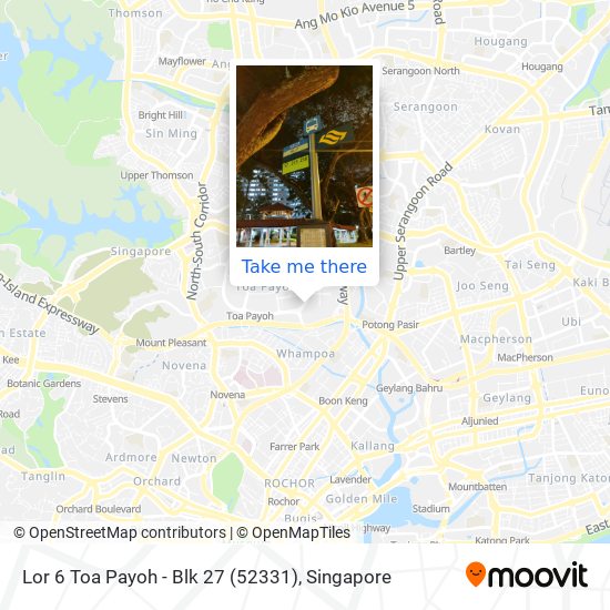 Lor 6 Toa Payoh - Blk 27 (52331) map
