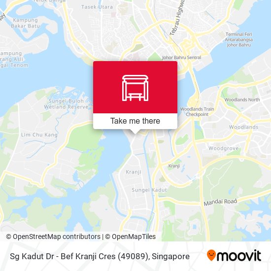 Sg Kadut Dr - Bef Kranji Cres (49089) map