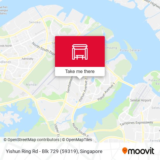 Yishun Ring Rd - Blk 729 (59319) map