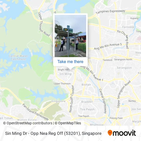Sin Ming Dr - Opp Nea Reg Off (53201)地图