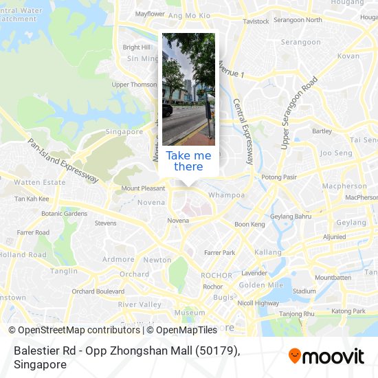 Balestier Rd - Opp Zhongshan Mall (50179) map