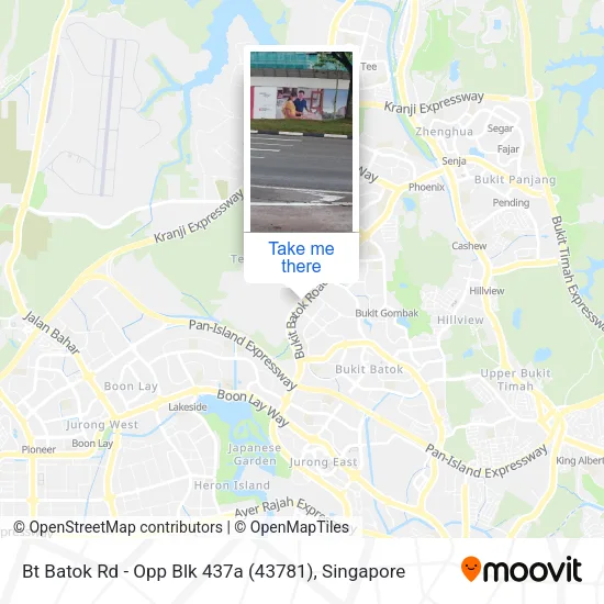Bt Batok Rd - Opp Blk 437a (43781)地图