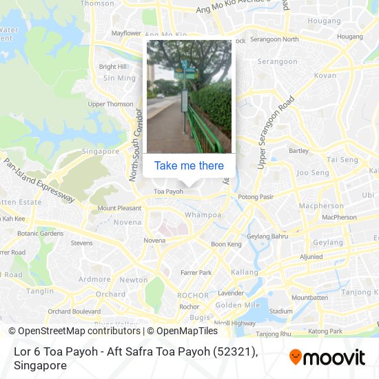 Lor 6 Toa Payoh - Aft Safra Toa Payoh (52321) map