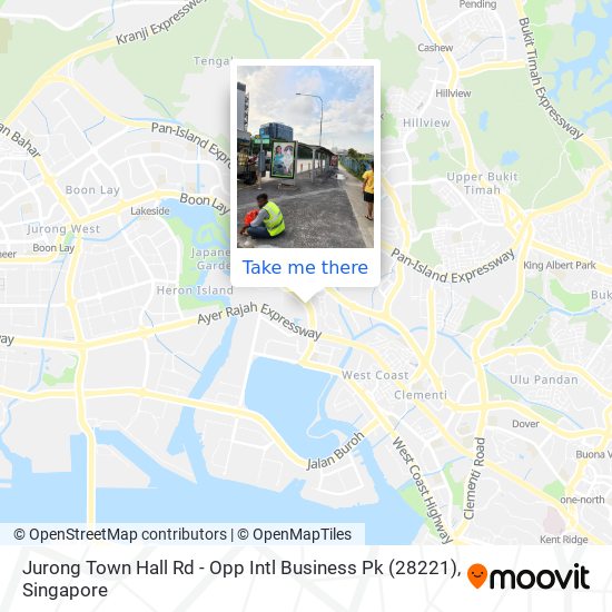 Jurong Town Hall Rd - Opp Intl Business Pk (28221)地图