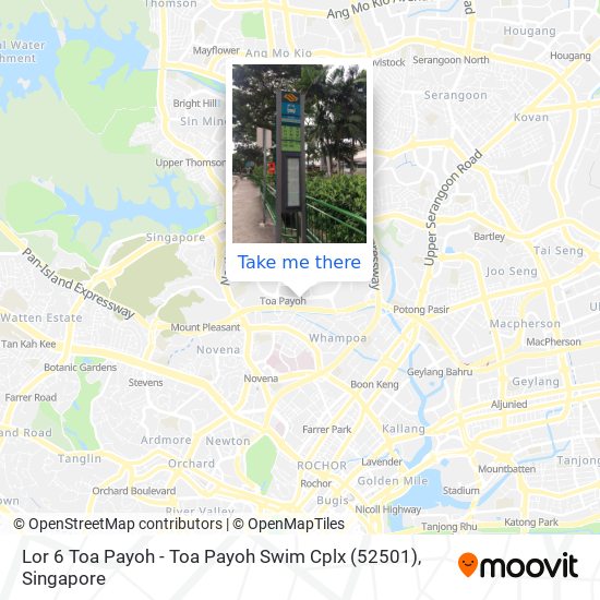 Lor 6 Toa Payoh - Toa Payoh Swim Cplx (52501)地图